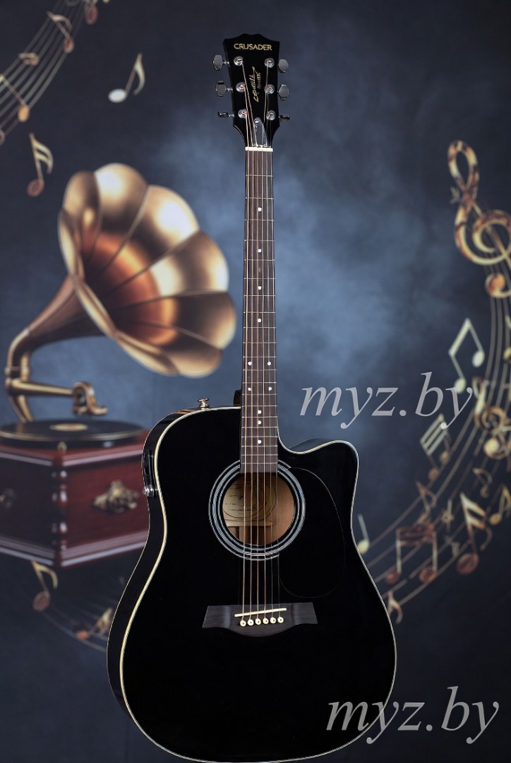Акустическая гитара Crusader CF-6001 BK